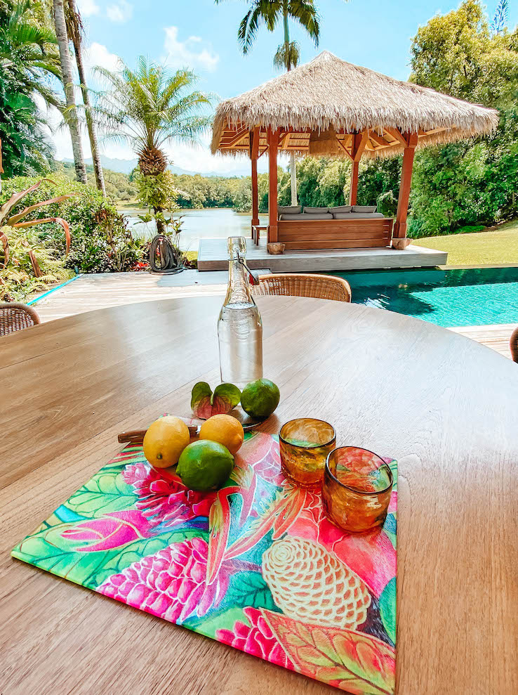 Island Style Cutting and Serving Boards - Tropical Kitchen