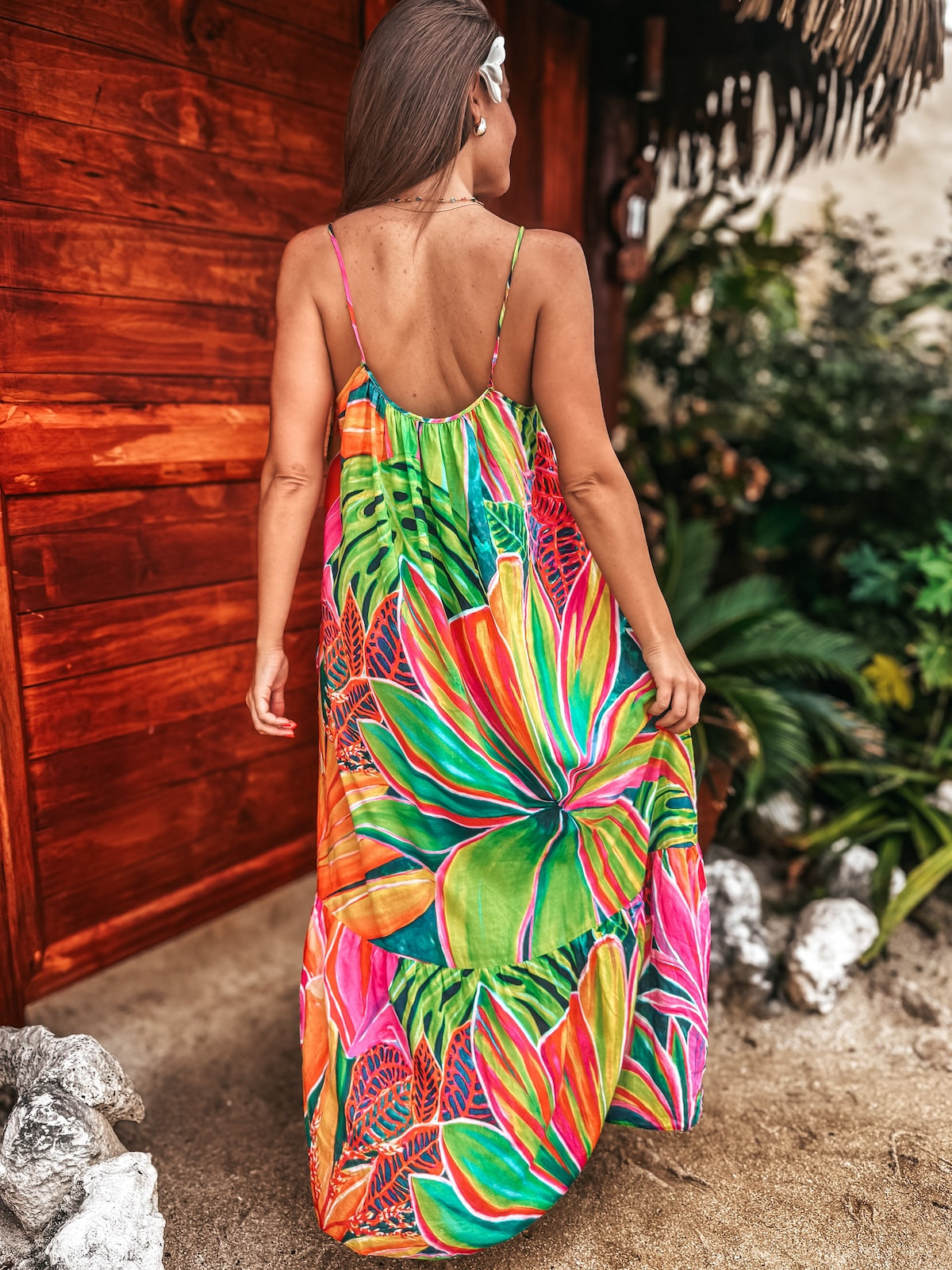 Aloha Boho Dress - Open Heart