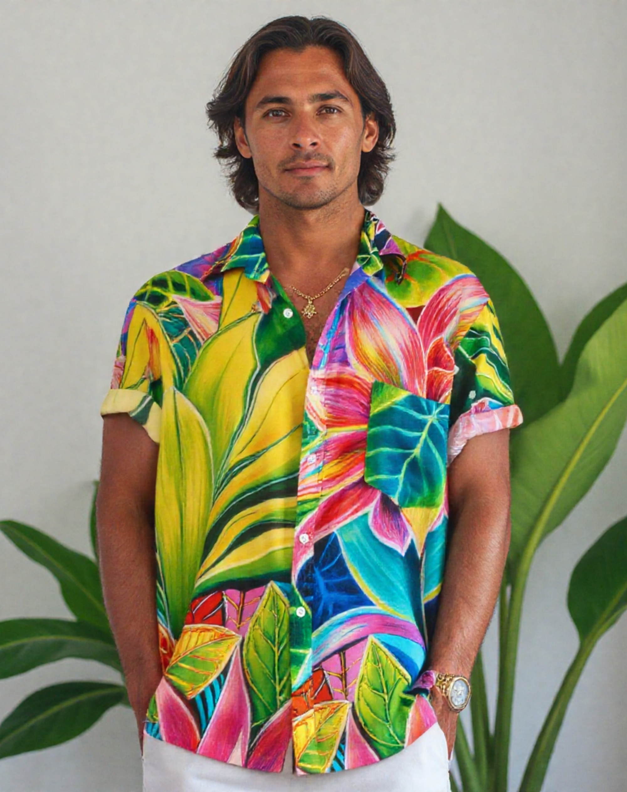 Aloha Men Shirt- Hanalei Morning