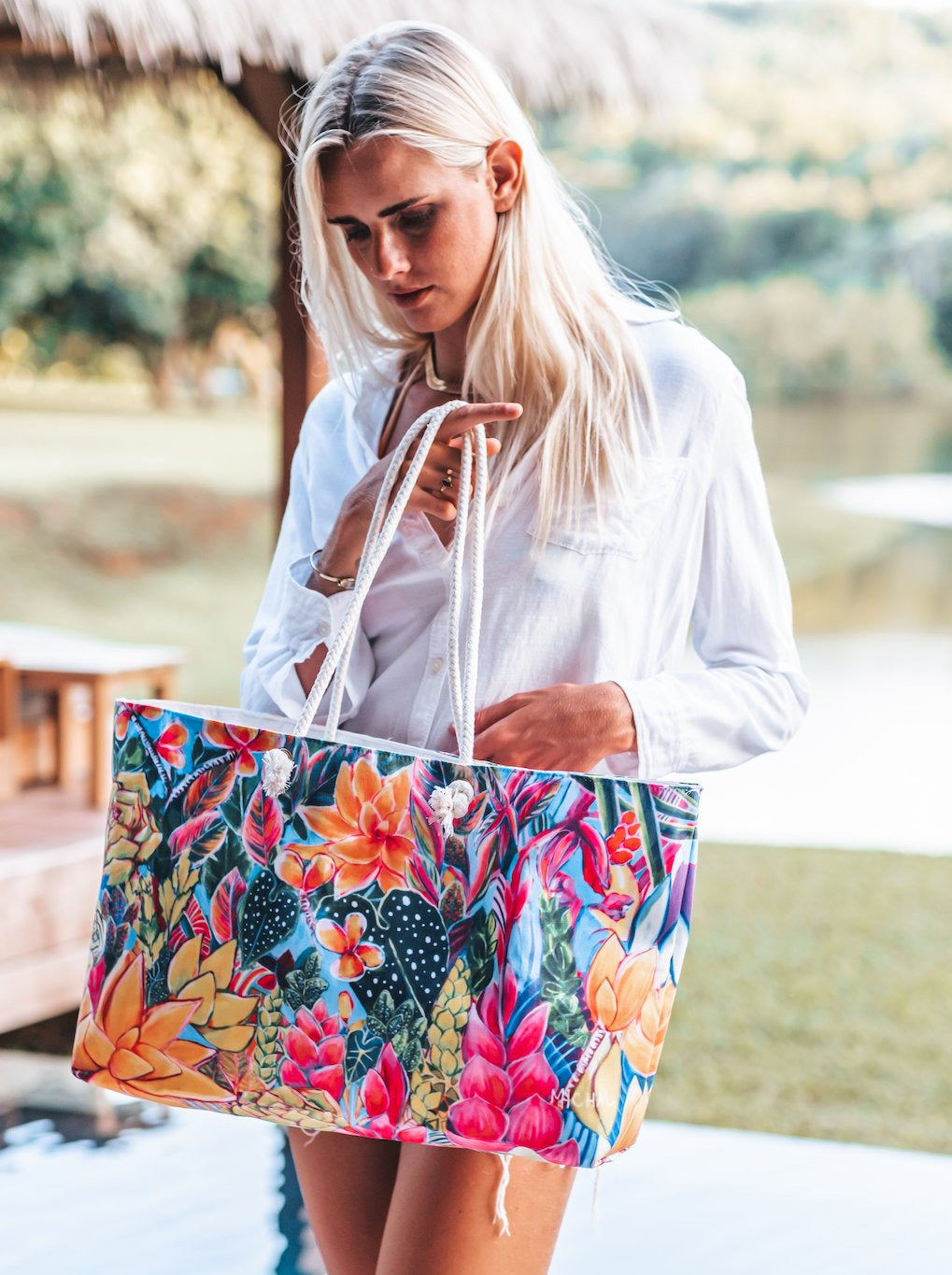 *NEW* Radiant Weekend Tote - MICHAL ART STUDIO HAWAII - Weekend Tote