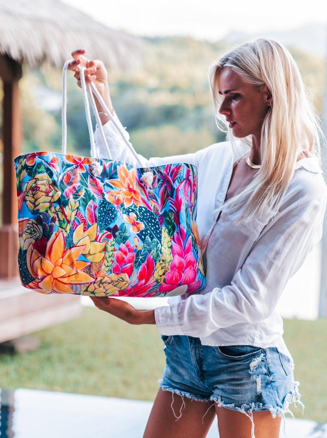 *NEW* Radiant Weekend Tote - MICHAL ART STUDIO HAWAII - Weekend Tote