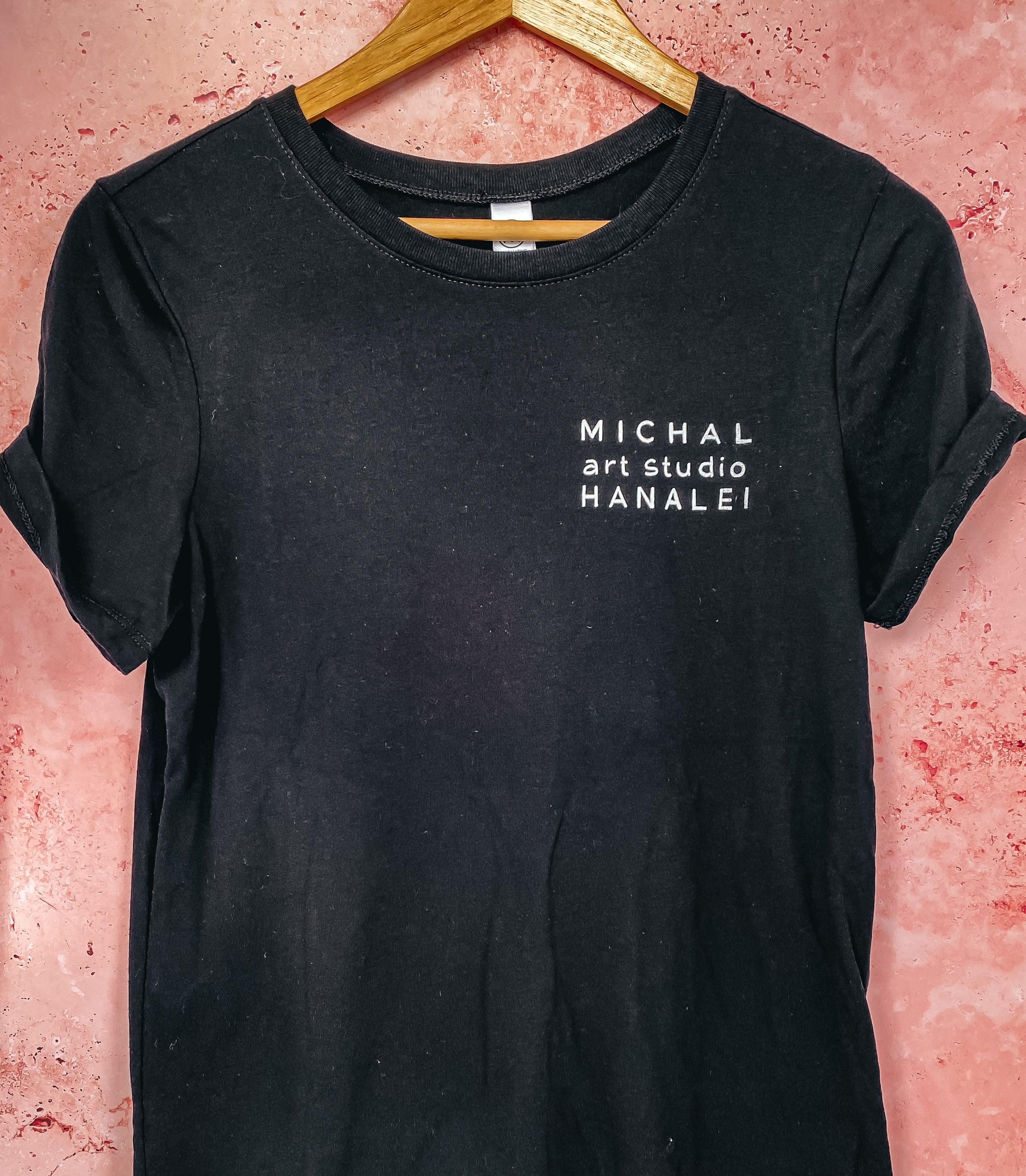 Art Studio - Black T-shirt - MICHAL ART STUDIO HAWAII -