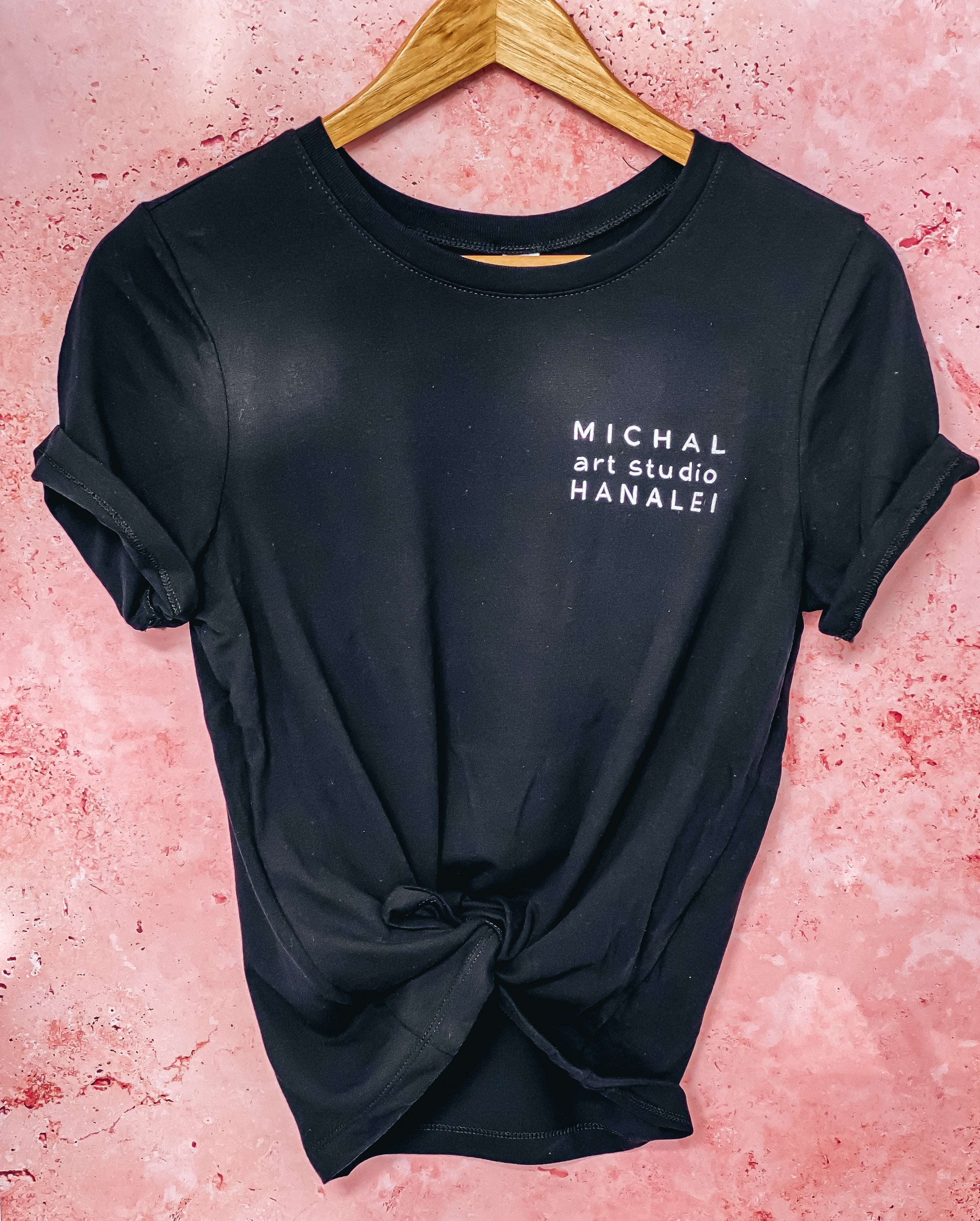 Art Studio - Black T-shirt - MICHAL ART STUDIO HAWAII -