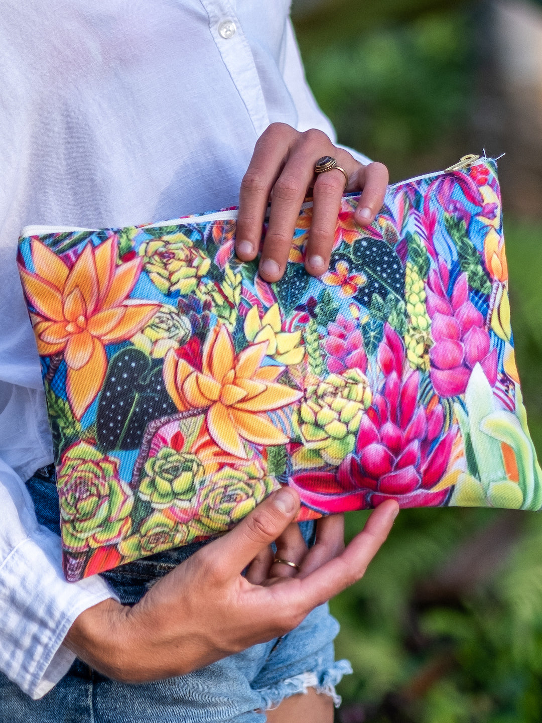 *NEW* Radiant Clutch - MICHAL ART STUDIO HAWAII - clutches