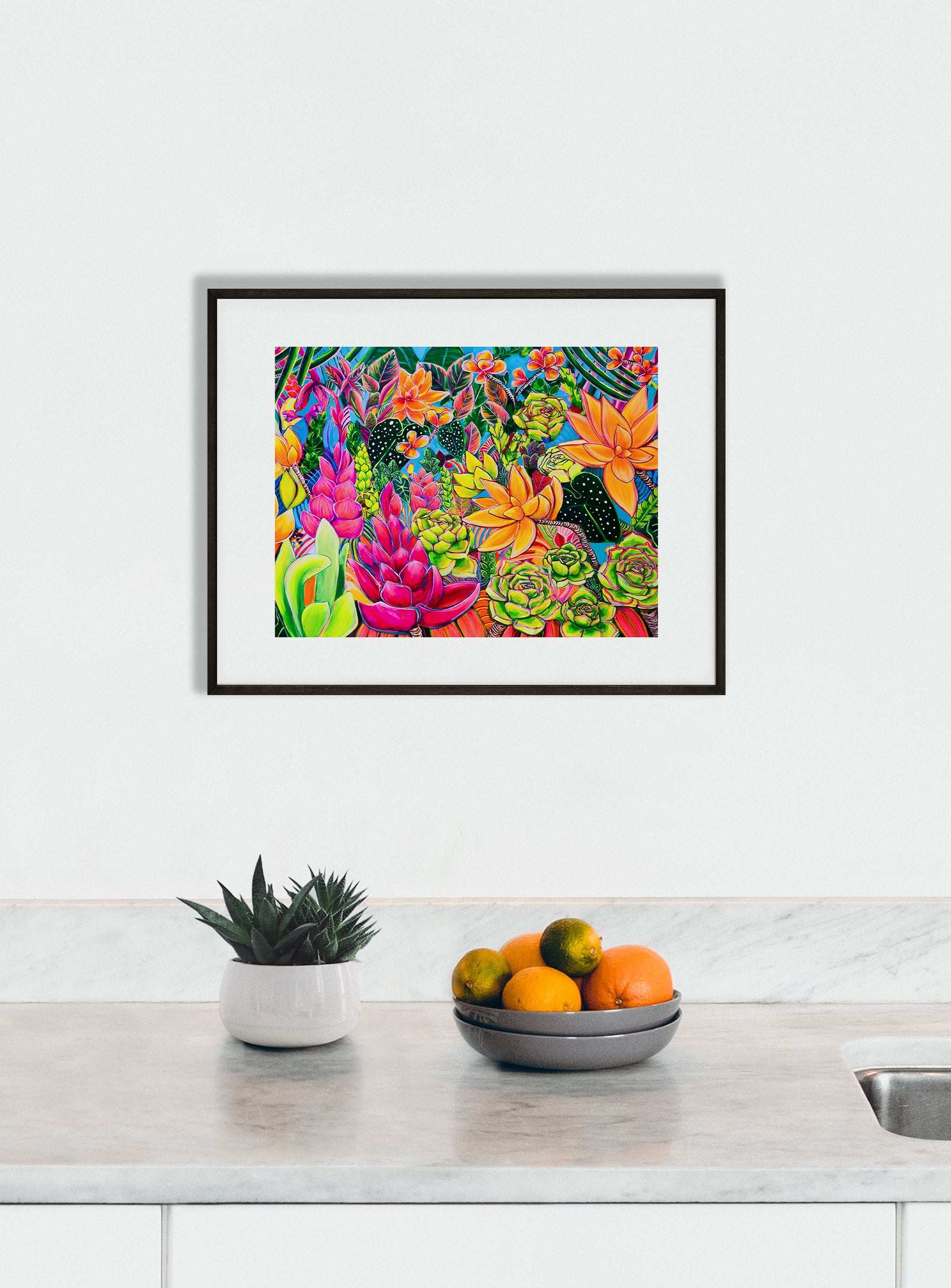 Radiant- Matted Print - Wall Art - MICHAL ART STUDIO HAWAII - matted print