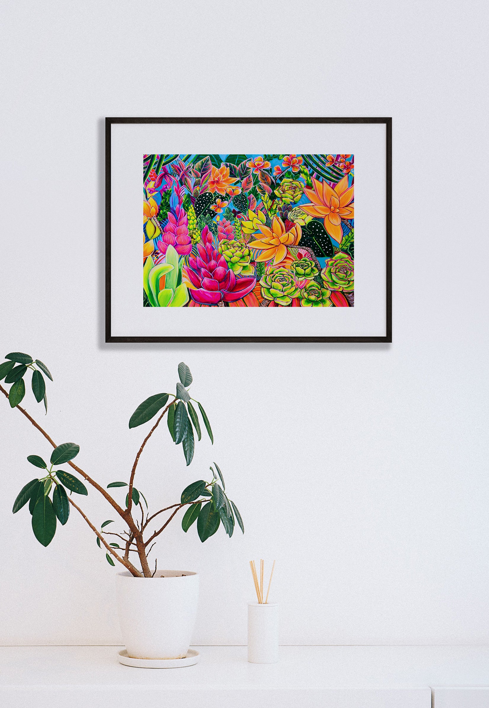 Radiant- Matted Print - Wall Art - MICHAL ART STUDIO HAWAII - matted print